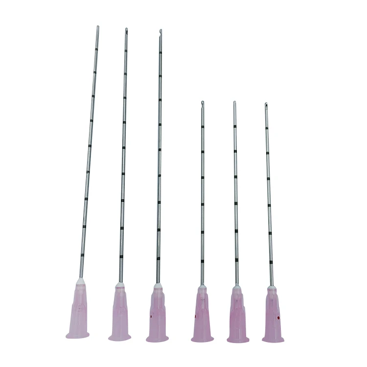 
ISO Approval Blunt rollers micro cannula needle 16G 100mm blunt cannula 