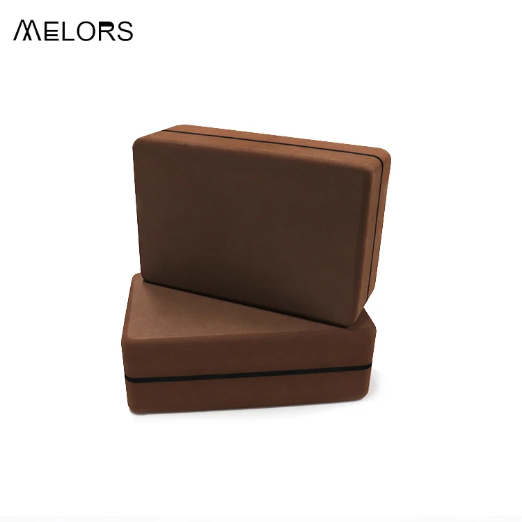 MELORS Yoga Block High Density EVA Foam Blocks for Yoga Pilates Meditation Lightweight Yoga Brick Non-Slip Surface