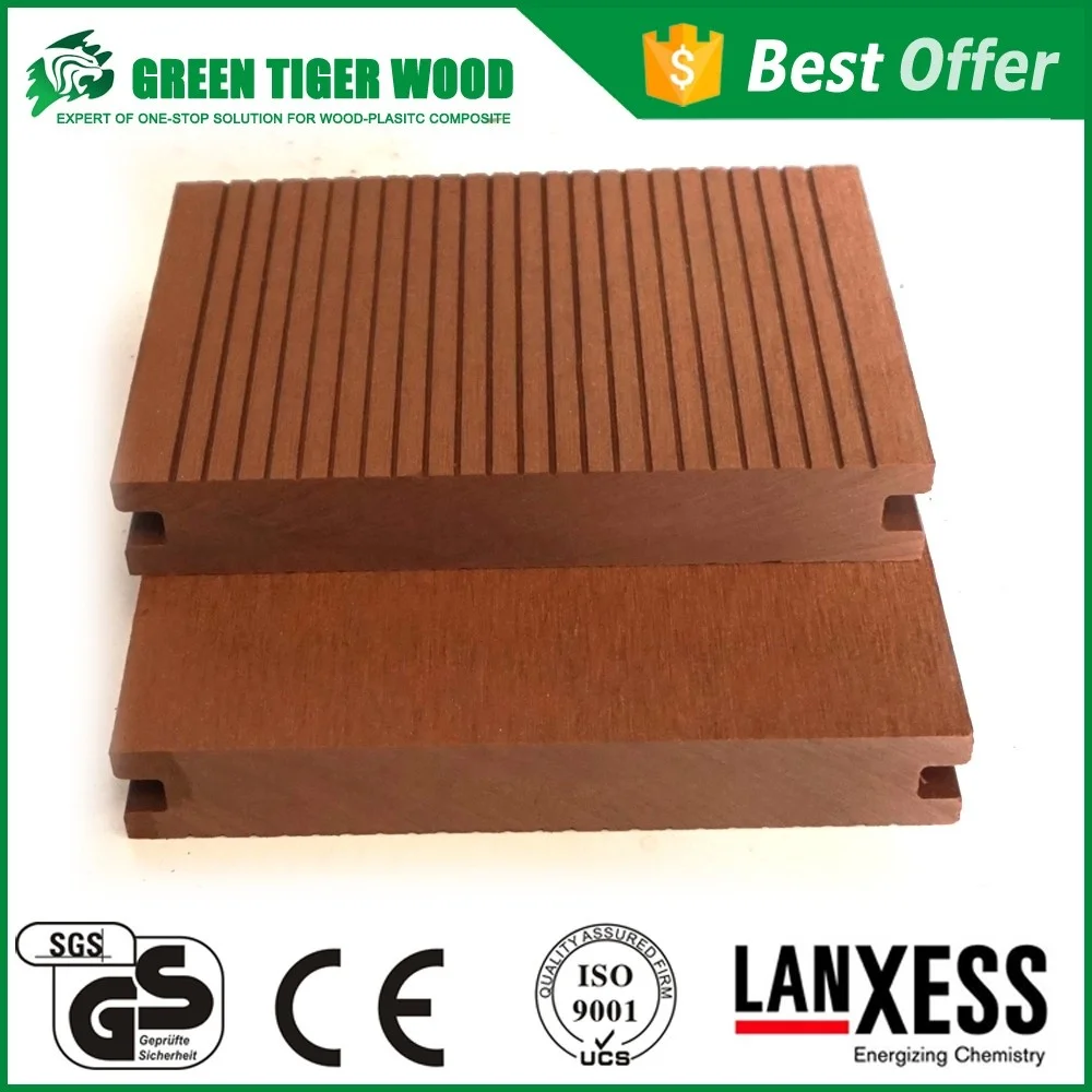 Best Selling WPC composite outdoor board swimming pool solid wood grain waterproof and crack resistant wood plastic flooring
