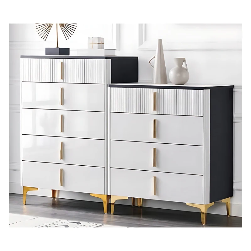 Audrey Popular Home Decor Furniture 5 Drawers Wooden Chest of Drawers