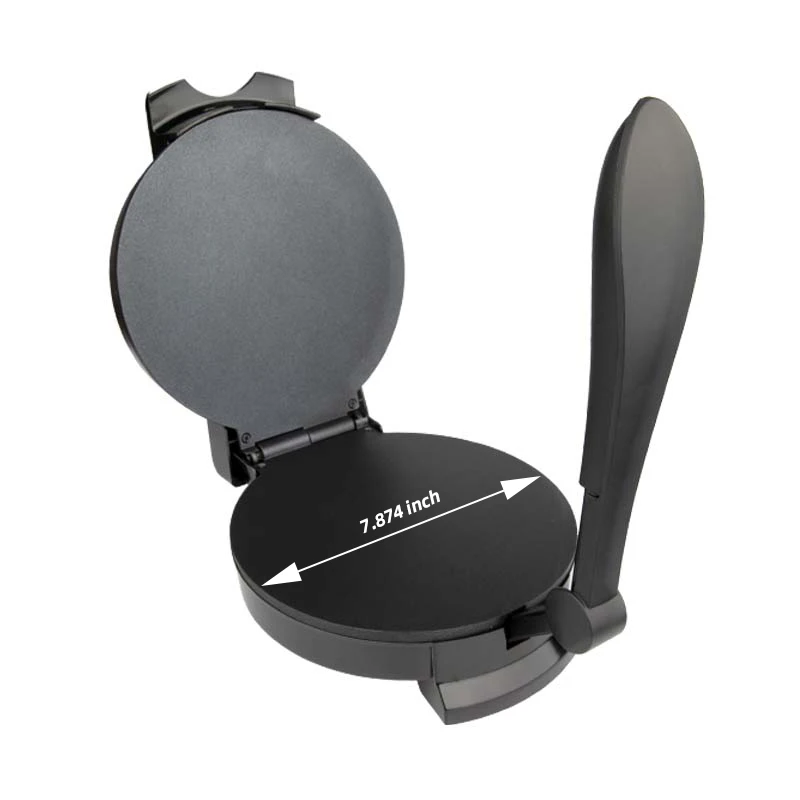 Stainless Steel Non Stick Tortilla And Rotimaker 8 inch 110 Volt for USA Plug