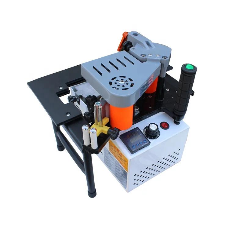 Qingdao portable edge bander machine woodworking manual curve edge banding machine furniture factory