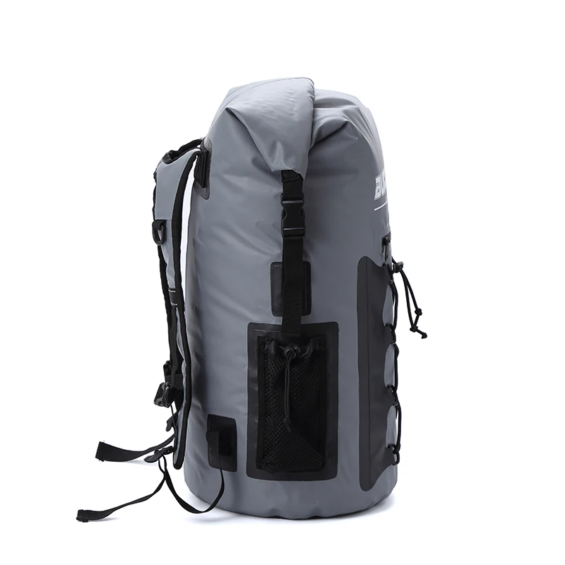 35QT Custom Logo Hiking Kayaking Fishing Swimming Inflatable Backpack Cooler Dry Waterproof Bag With Phone Holder