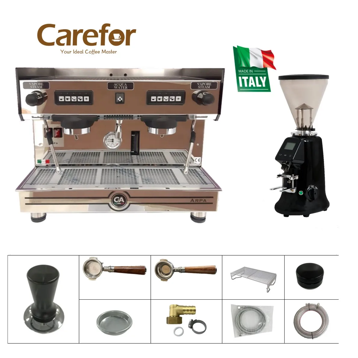Industrial Visible Boiler Water Lever Expresso Italian Professional Commercial Coffee Machine For Business