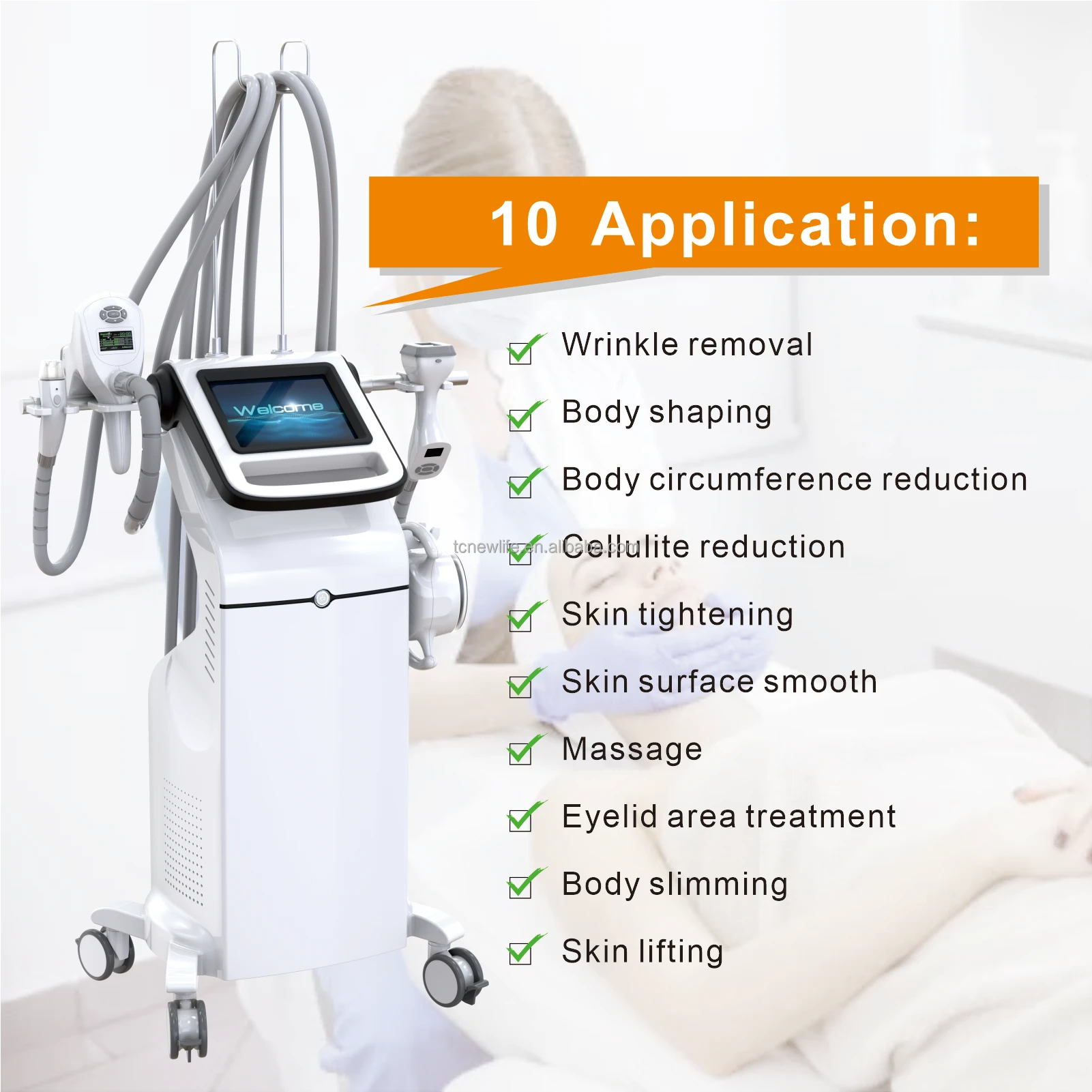 2023 vacuum roller slimming body Shape system vela slim shape velashapings 3 iii cavitation machine