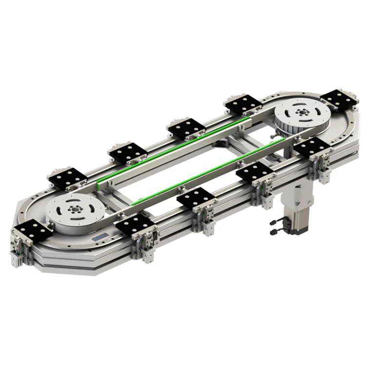 KSD02 Circular rail Fixture Indexing System Aluminum Fixture Conveyors For Conveying Lines