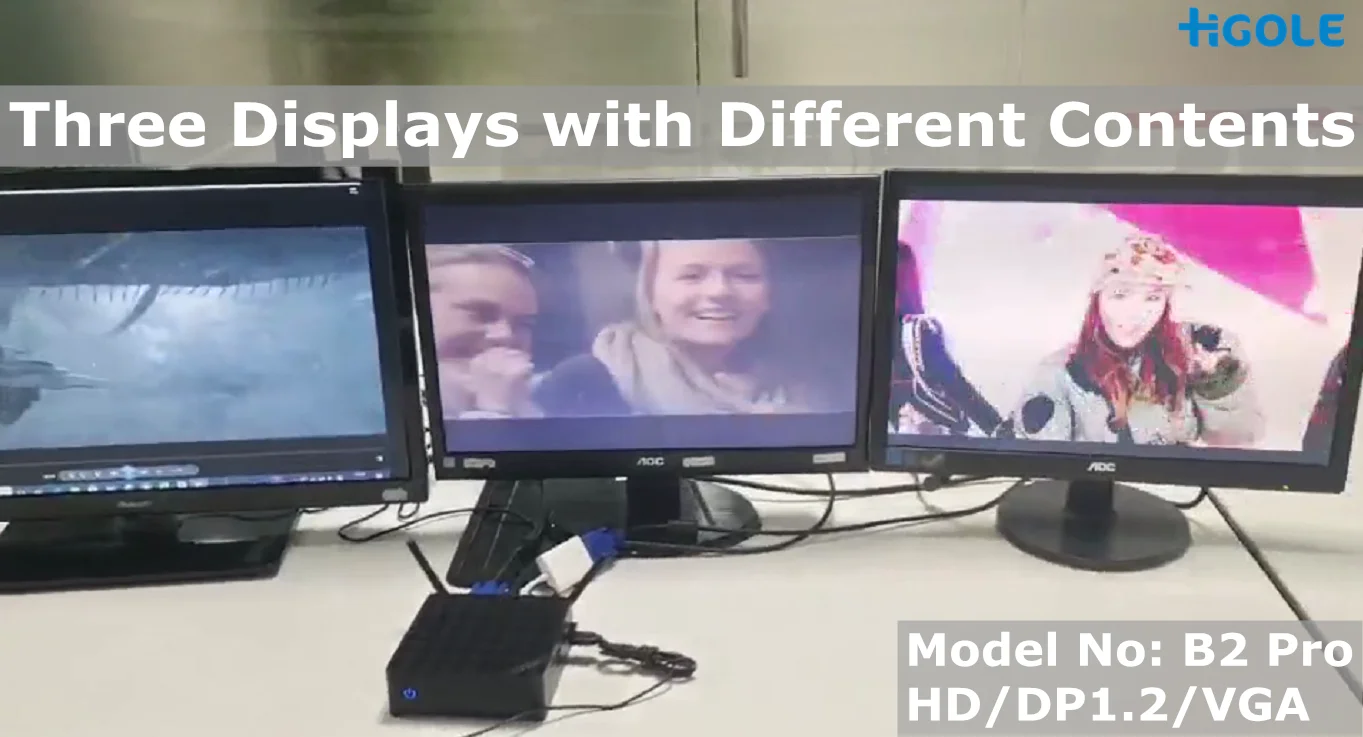 Gaming Media Player 4K Dual WIFI 4GB+64GB EMMC M.2 N4020 Portable Mini PC Computer