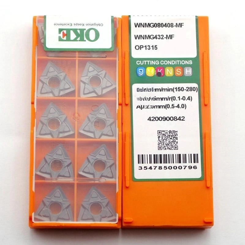 WNMG WNMG080408/WNMG080412-MF OP1315 OKE cnc режущие вставки оригинальные резные твердосплавные токарные инструменты для токарного станка
