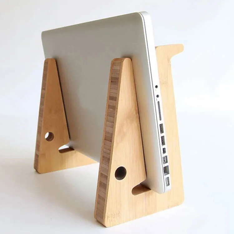Eco-friendly Modern Macbook pro Notebook Foldable Laptop Stand for Desk Holder