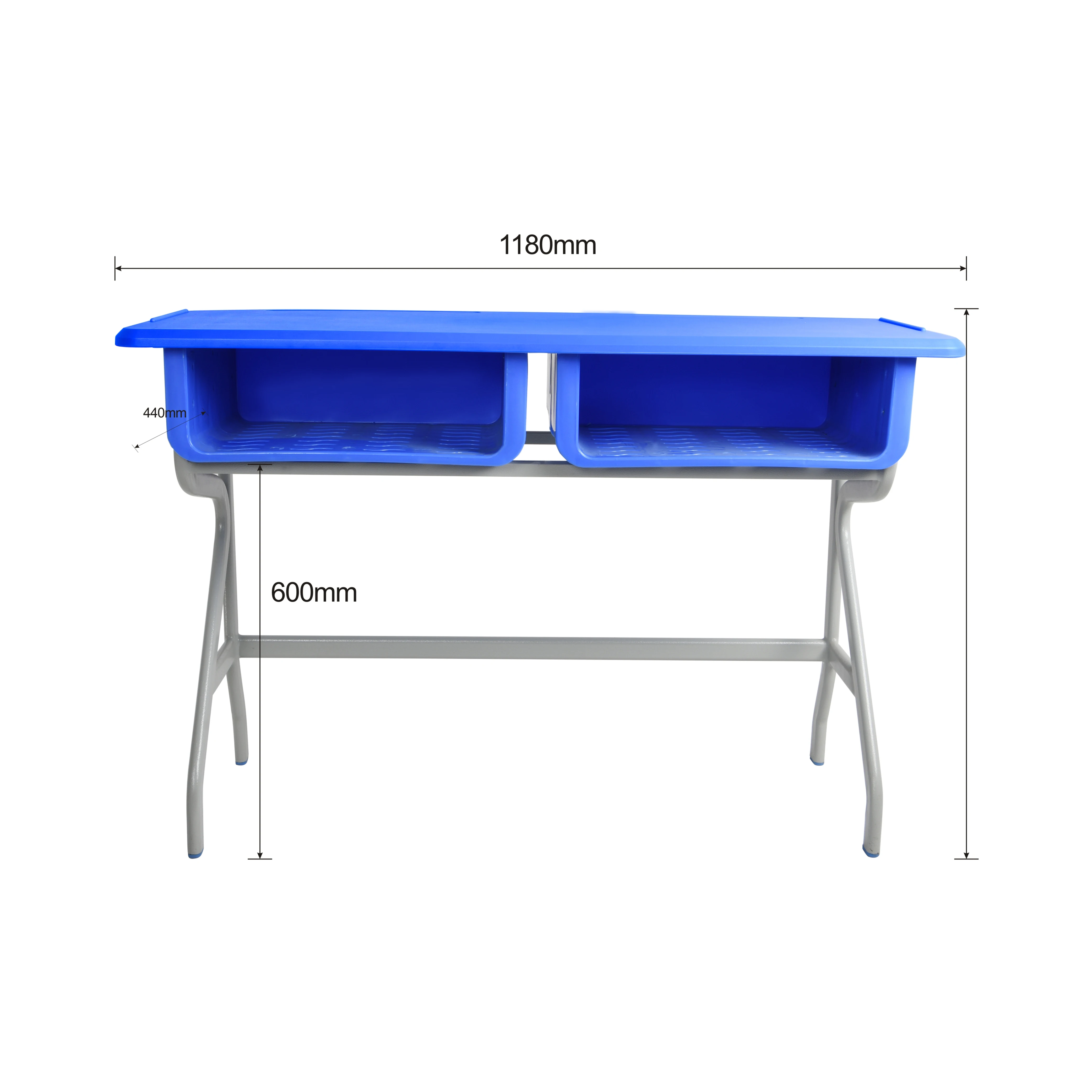 Wholesale Double School Desk and School Chair For Primary School Cheap Study Table For Students