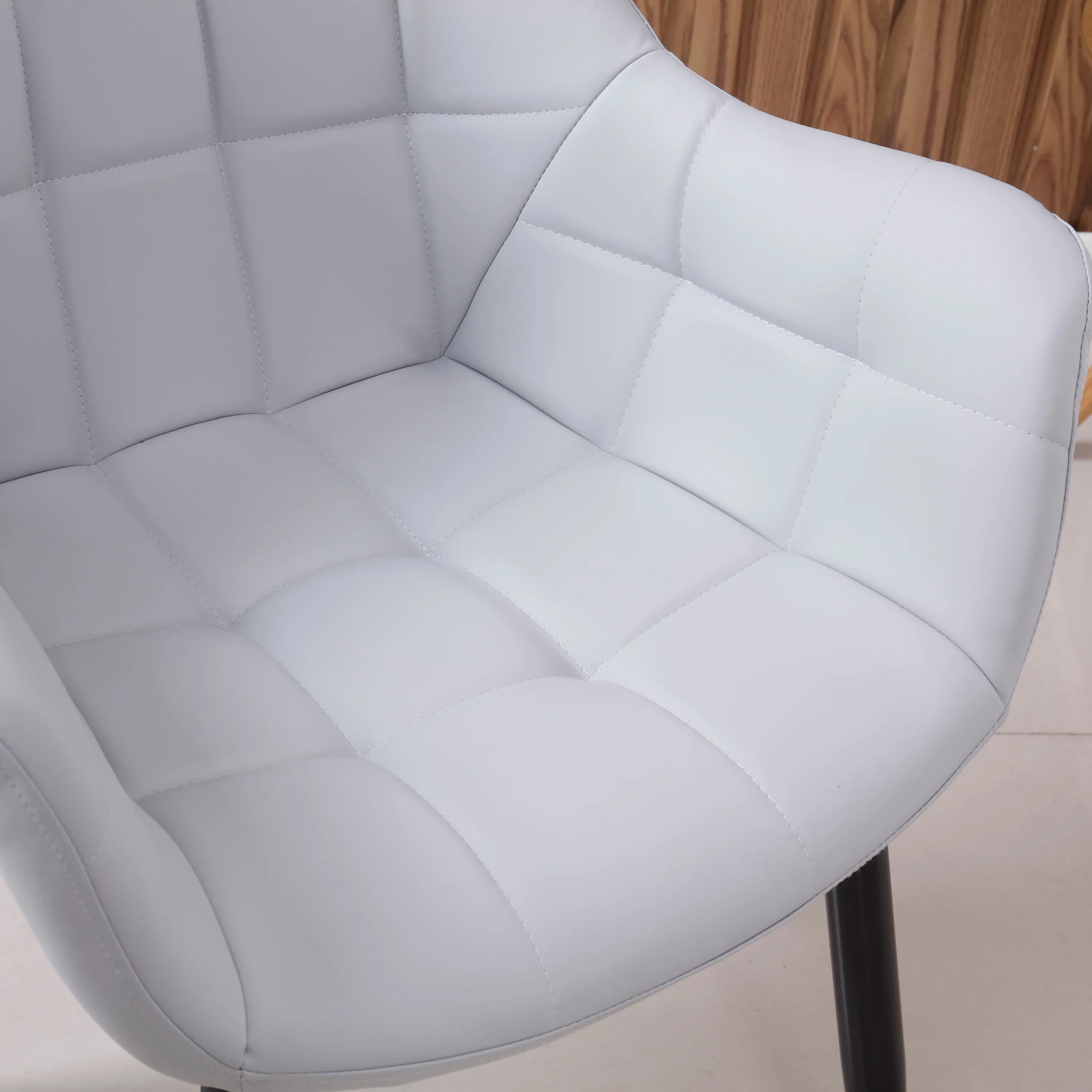 Soft upholstered kitchen chair fabric dining chairs modern luxury manufacturer
