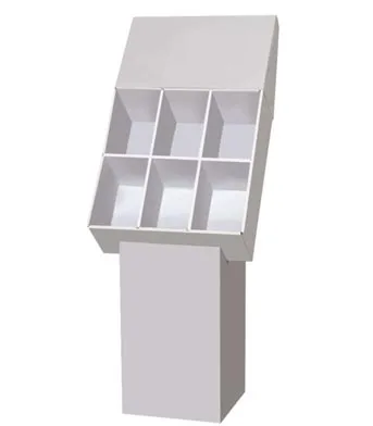 custom print POP products shop stand en carton display recycling shelves candy Retail Portable POS Cardboard Floor standee Rack