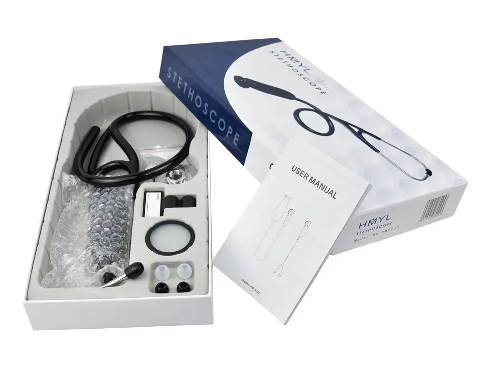 Smartphone Bluetooth electronic stethoscope veterinary stethoscope