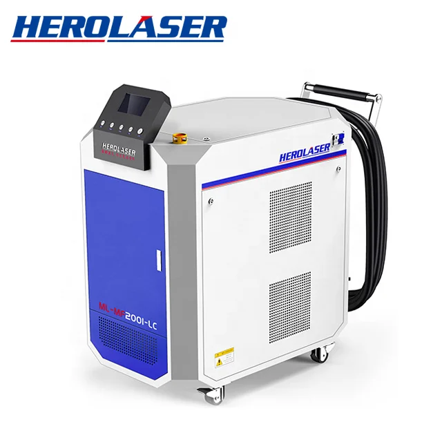 Portable Laser Cleaning Machine 2000W High Cleaning Efficiency Precision Positioning Stainless Steel Wood Water No Consumables
