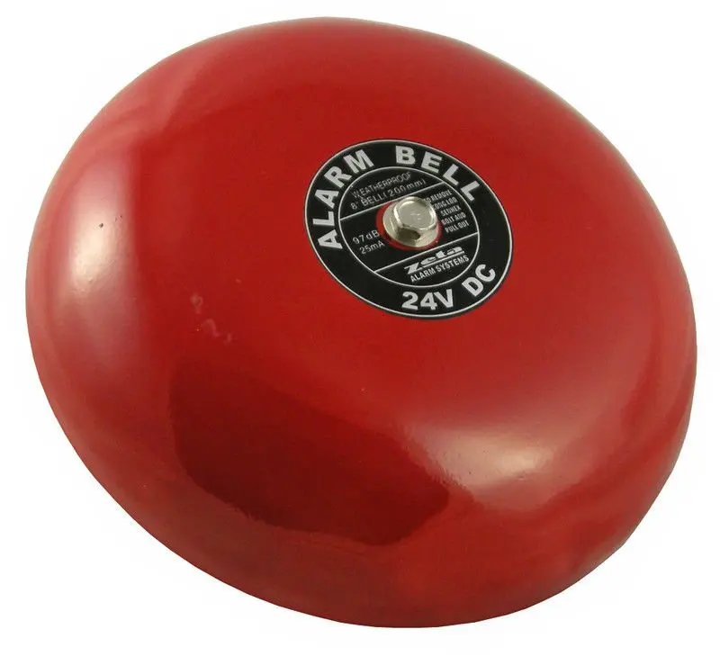 waterproof fire alarm bell with  aluminium base ,moto drive