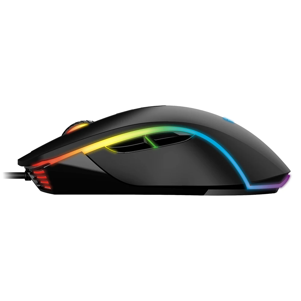  Проводная игровая мышь Fantech X16 THOR 2 с датчиком PIXART 3519 и светодиодной подсветкой RGB новейшая