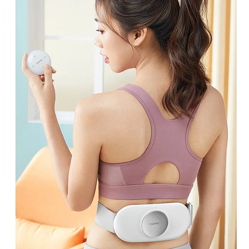 Vibrating Warm Palace Belt Electric Heated Waist Belt Warm Therapy Pain Relief Heat Uterus USB Portable Warm Palace Belt