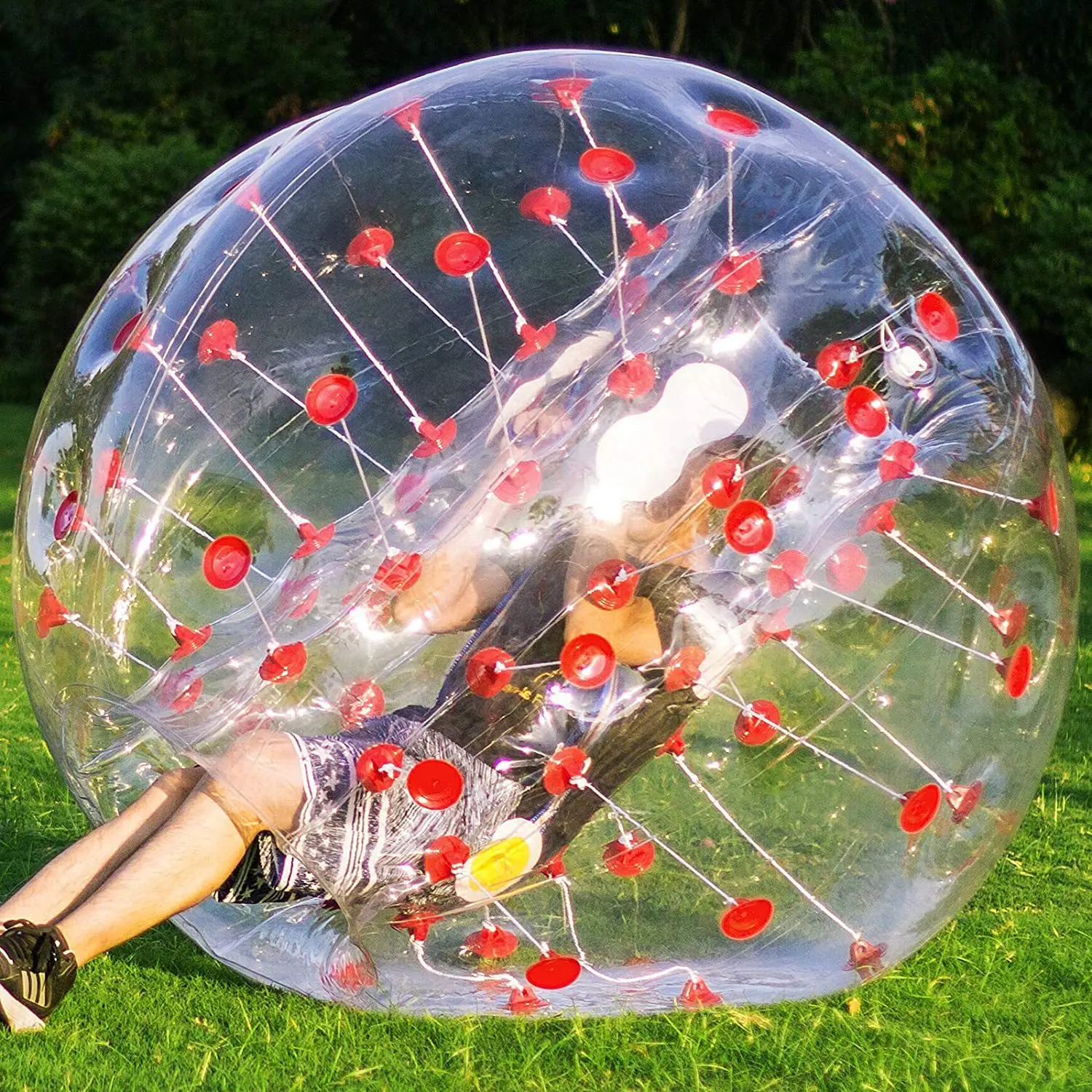 Manufacturer Cheap Price Pvc Inflatable Adult Body Zorb Soccer Human Bubble Bumper Ball For Football