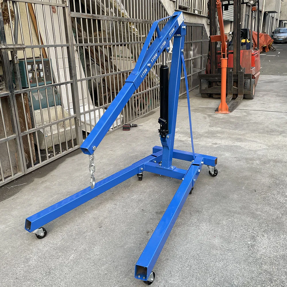 Factory Wholesale Vehicle Tools 2ton Shop Crane Engine Hoist Crane Engine Hoist Crane