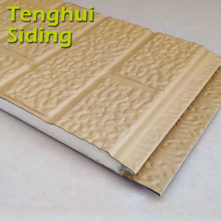 Insulated Exterior Wall Sandwich Panels New Building Construction Materials Wall Panels