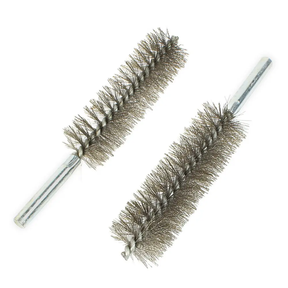 Abrasive nylon spiral brush/ abrasive nylon pipe cleaning brush/ pipe cleaning brush