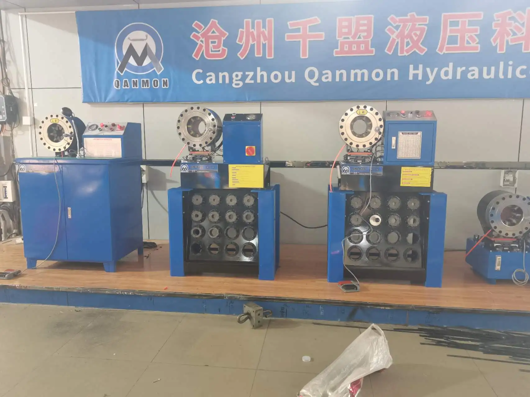 MEXICO retailer wanted high quality hydraulic hose crimping machine pressure hose crimper finn power model with lowest price