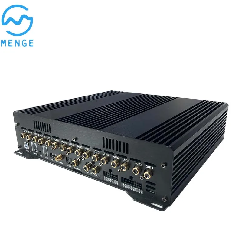 12V 800W 14channel car audio amplifier class Digital Signal Processor DSP Amplifier