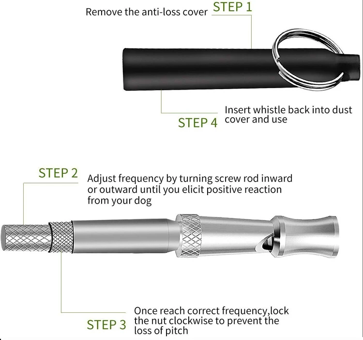 Лидер продаж на Amazon, свисток для собак, товары для дрессировки, свисток для собак, для предотвращения лая