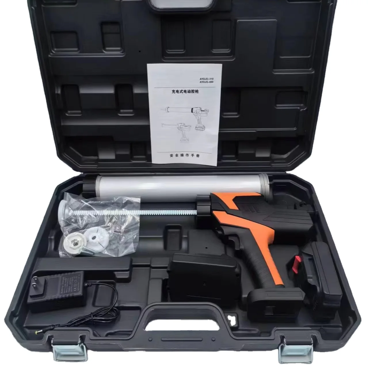 Factory Direct Professional Grade Cordless Hot Melt Electric Glue Gun Portable Industrial Battery Powered for Caulking Hot Sell