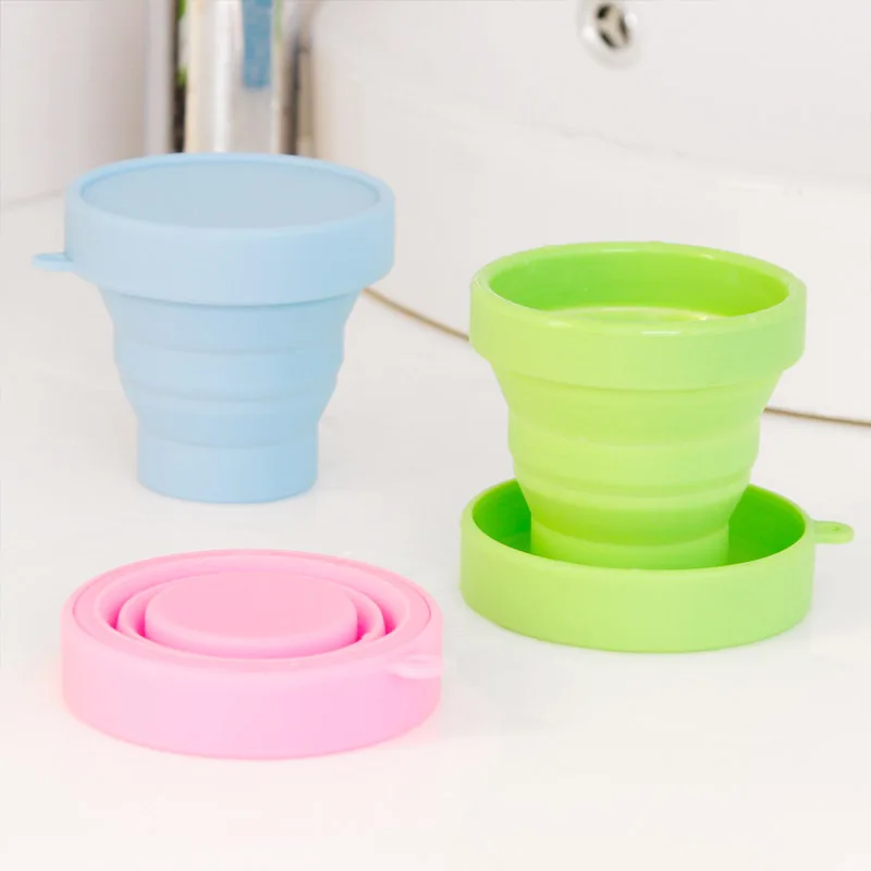 Collapsible Silicone Menstrual Sterilizing Cup Feminine Hygiene Menstrual Cup Sterilizing Menstrual Cup for Menstrual Period