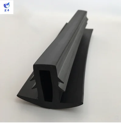 Rubber Profile Solid Epdm Rubber Sealing Strips For Solar Photovoltaic Panel