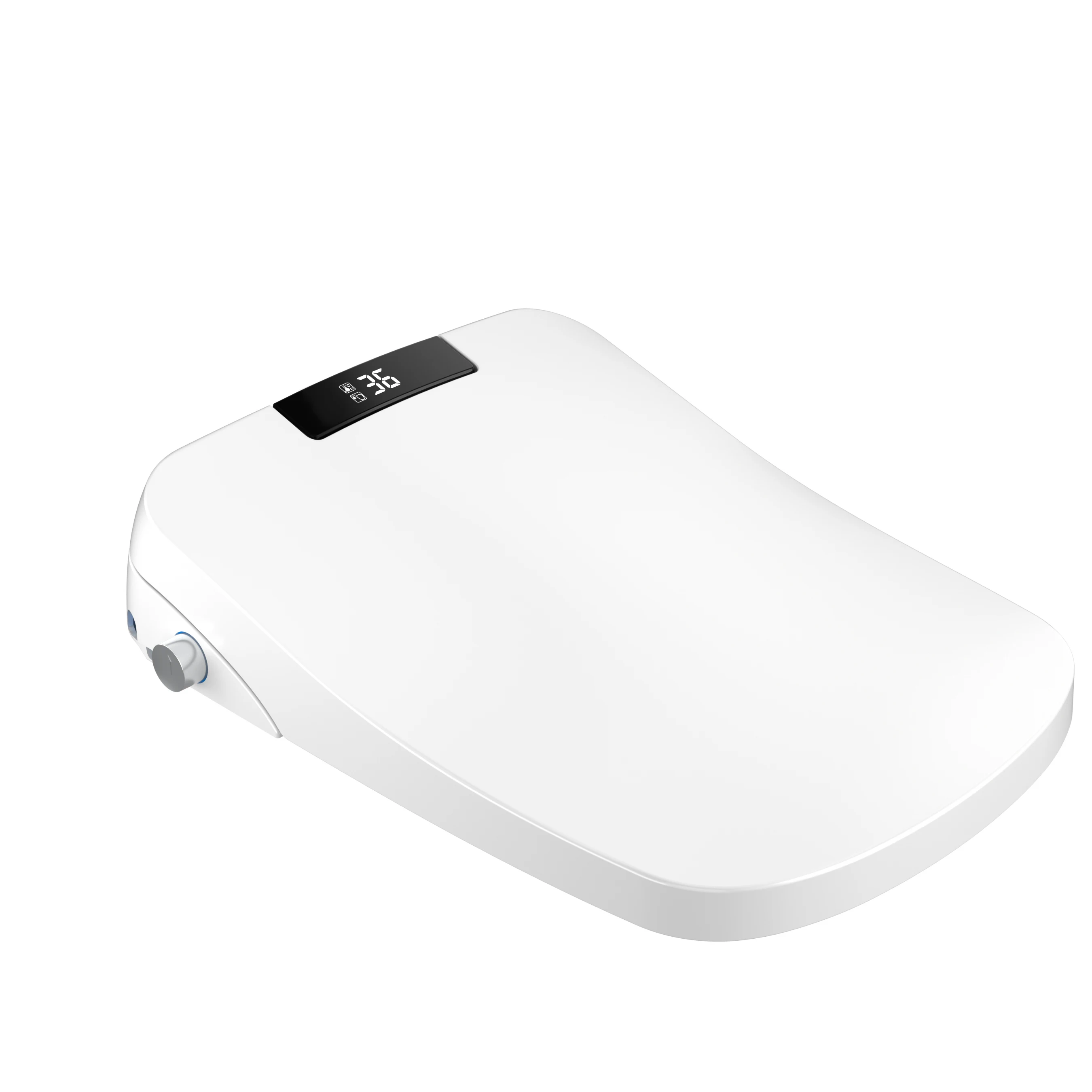 good price square rectangular elongated shape electric bidet intelligent smart toilet seat cover with filter