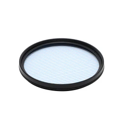 Синий с полосками из чёрно-фильтр свет и блики превращаются в эффект фильтр для DSLR cinematice видео объектив 52-82 мм