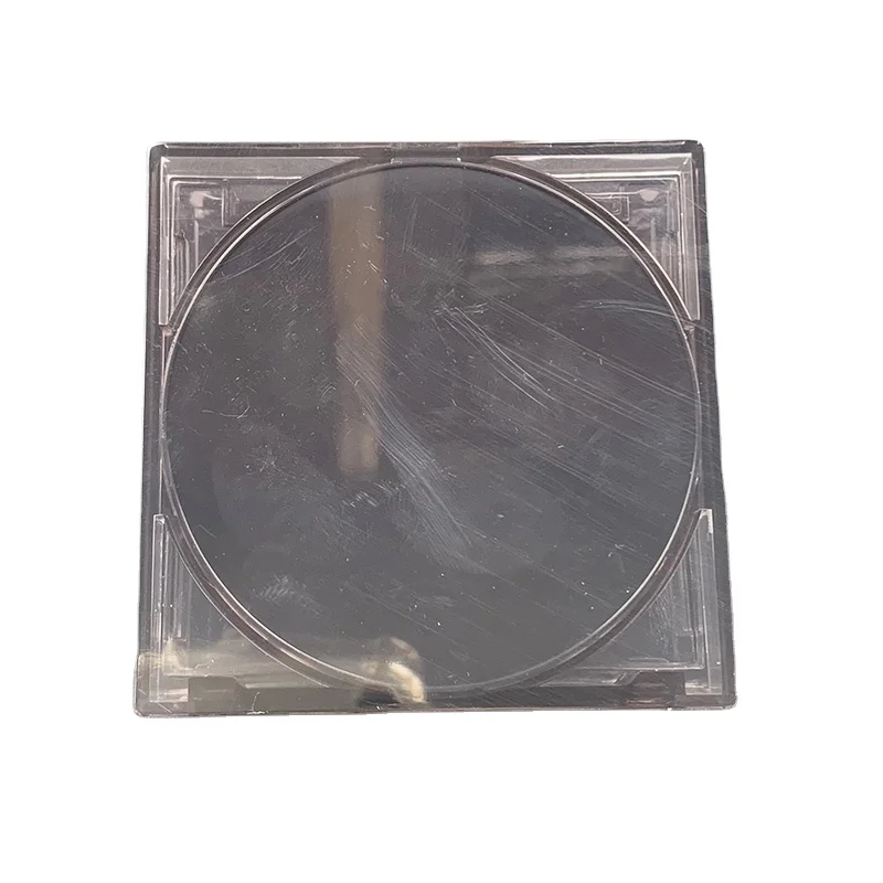 Plastic makeup case with mirror Square clear Air cushion case BB Cream Foundation Liquid Air cushion subpackage case