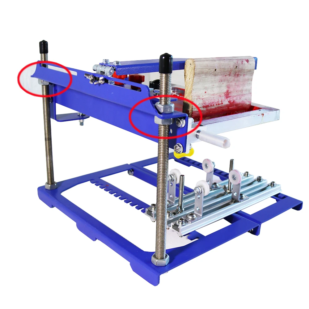 flat glass industrial screen bottle printing machine screen