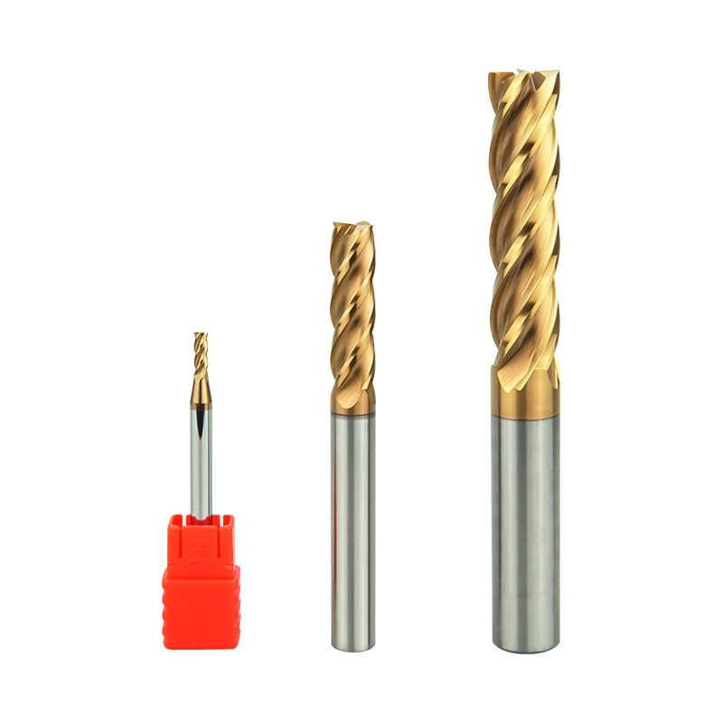 
High Precision CNC Working Flat End Mill, Tungsten carbide Milling Cutter 