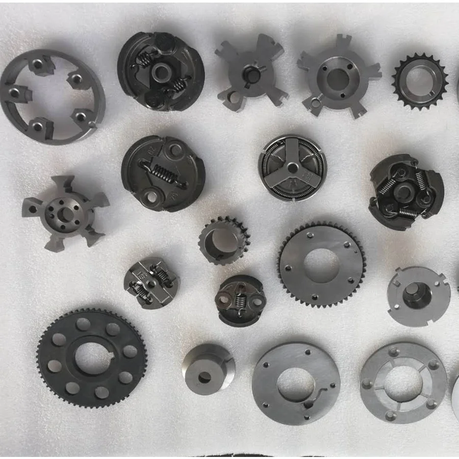 Powder metallurgy Brush cutter spare parts 1E40F-5 type lawn mower clutch used in agriculture