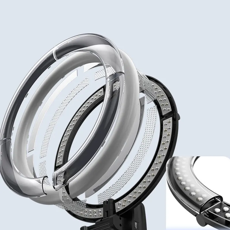 Wholesale Flexible  Led Ring Light Mobile Phone Holder Selfie Live Streaming  Dimming Tripod Stand Led Ring Light