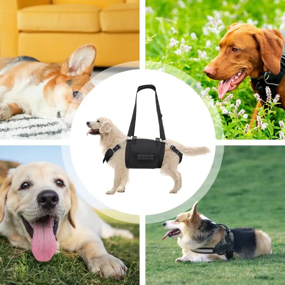Wholesale Pets Spine Protection Dog Sling Carrier Walk Dog Lift Harness Full Body Support for Assist Adjustable Dog Lift Harness