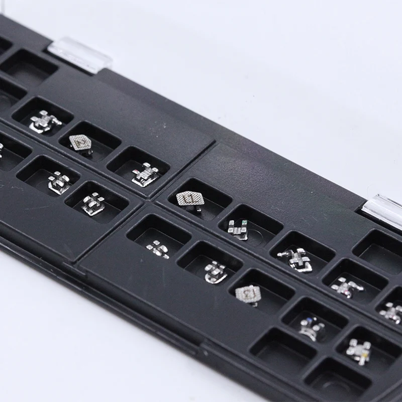 Skyortho orthodontic mesh base standard roth 022 345 hook bracket with laser mark