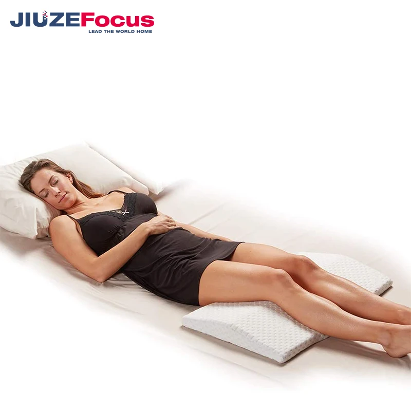 Leg And Foot Cushion Back Pain Relief Bolster Knee Pillow Provides Support for Side and Back Sleeping