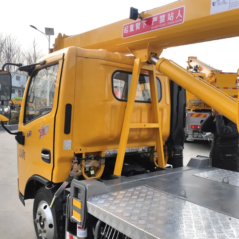 5 ton 10 t mobile automotive hydraulic truck cranes price