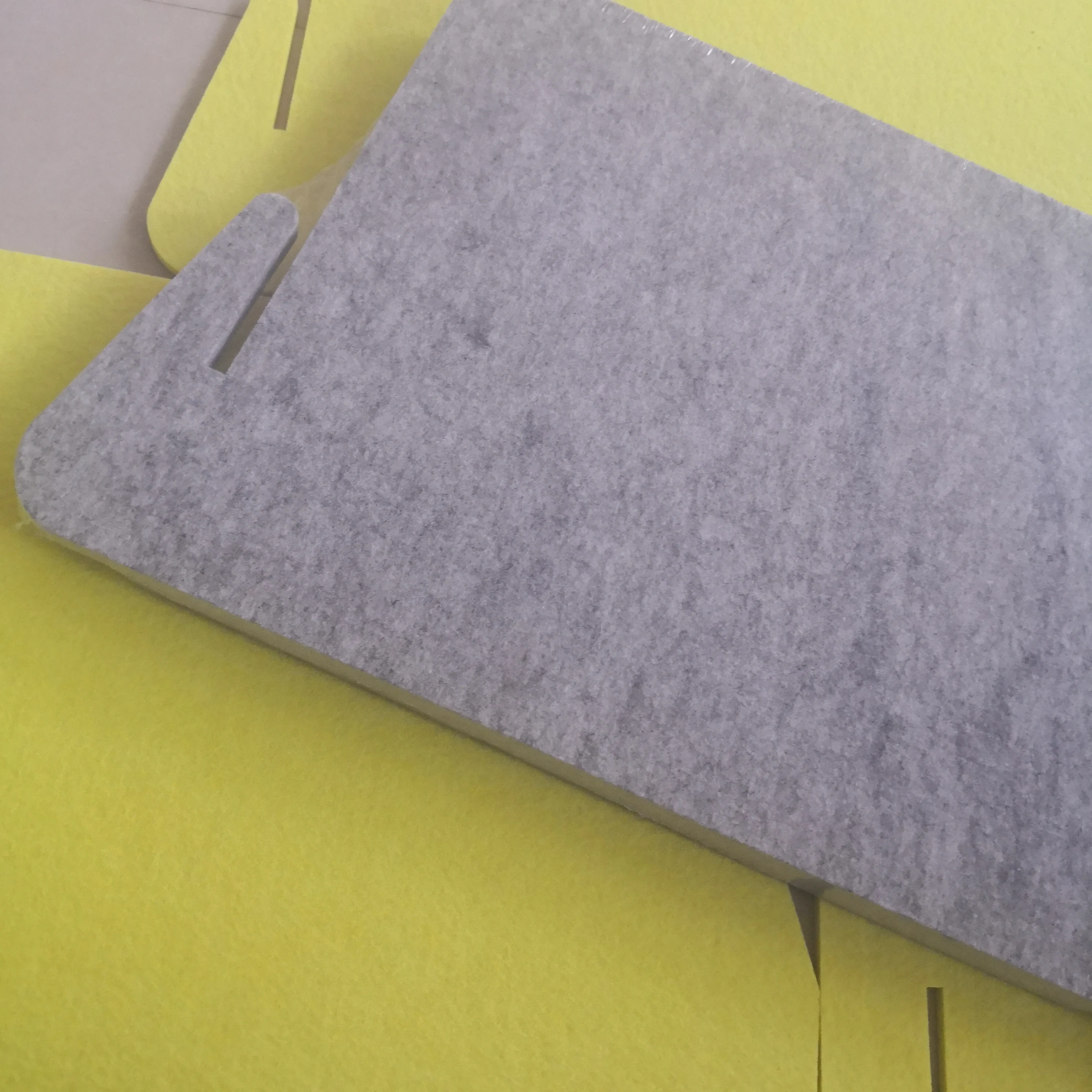 Polyester Acoustic Panels PET Felt Acoustic Panels Sound Insulation Office Desk Acoustic Screen