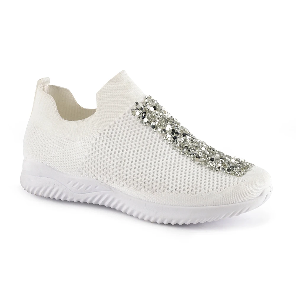 Wholesale china latest custom print cheap branded women casual sneakers