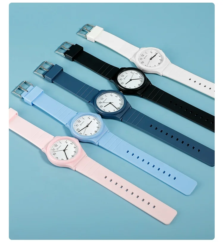 China Factory 8855G 30M waterproof simple design OEM/ODM men lady Fashion quartz wrist watch