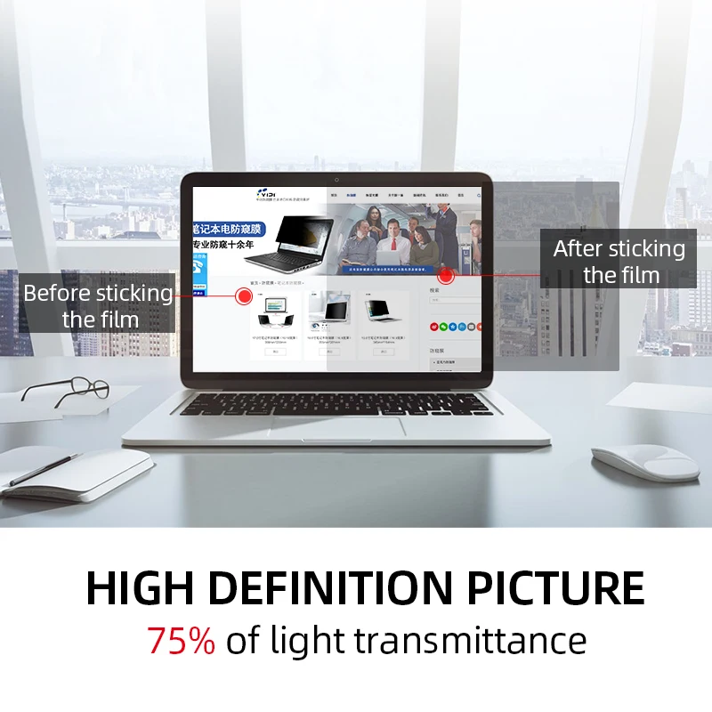 For Lenovo Laptop 15.6 inch Anti Glare Anti Shock Privacy Filter for ThinkPad Yoga 920 for Legion Y530 Monitor Filter