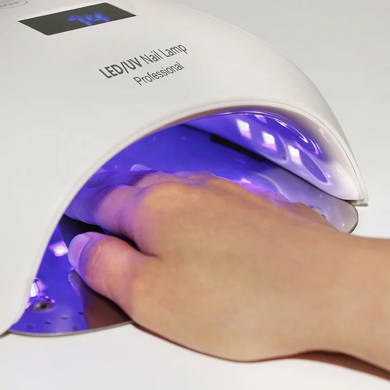 365nm&400nm Professional Gel Polish Nail Dryer 4 Timers Touch Led Nail Lamp