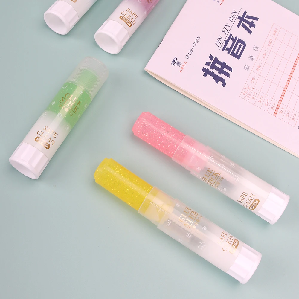 wholesale custom non toxic paper strong adhesive pvp glue school Office supplies high quality 8/15/21/36g PVA glue stick