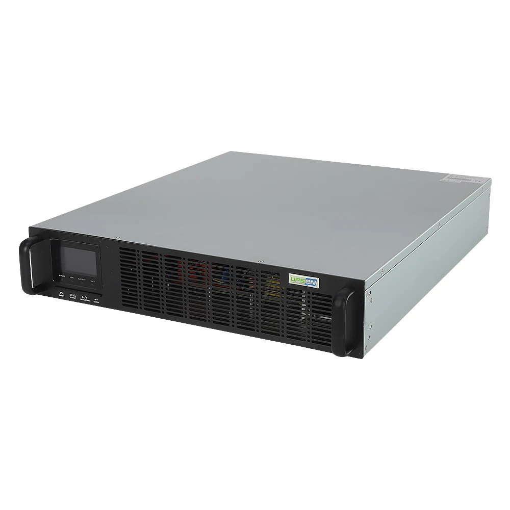 Rack Mount High Frequency Online 220v 1kva Single Phase Ups Power Supply Built-in Battery For Home