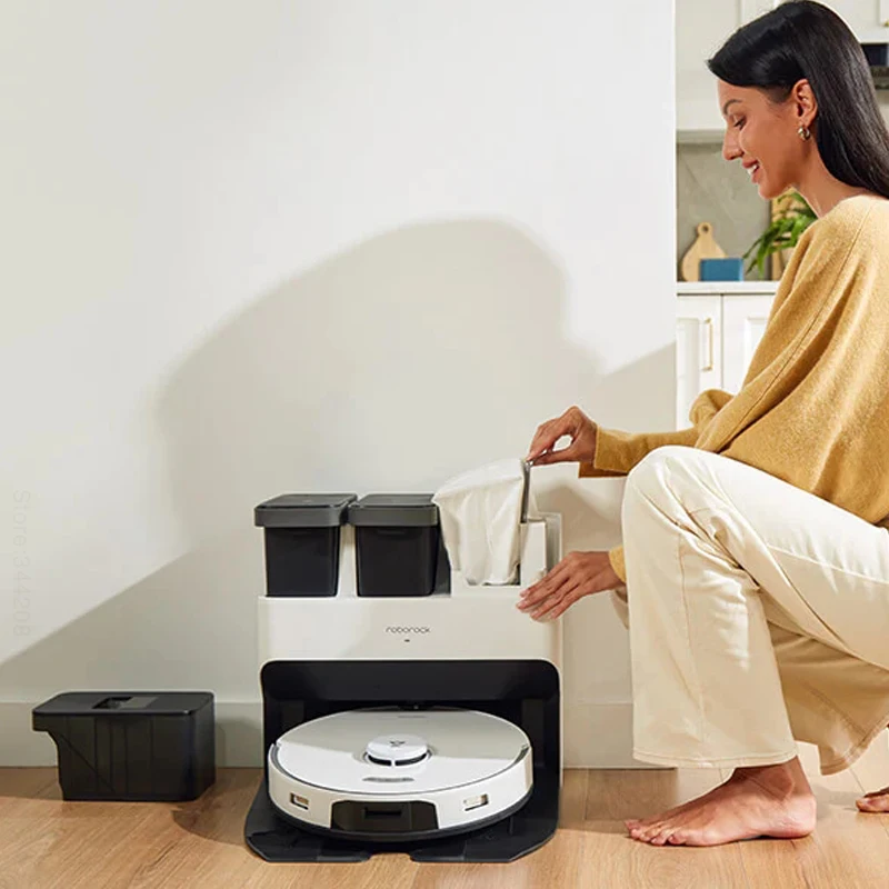 Roborock S7 Pro Ultra Robot Vacuum Cleaner with Auto Empty Wash Fill Dock 5100Pa Suction Power LDS Navigation Sonic Mopping